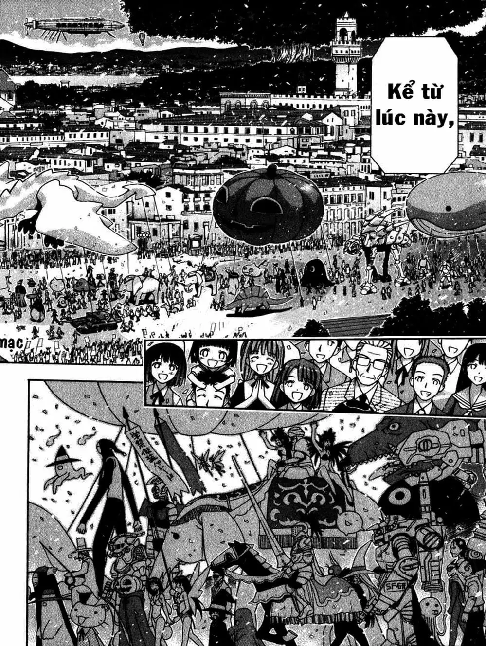 Truyện Tranh Pháp Sư Tí Hon Negima - Mahou Sensei Negima! trang 10