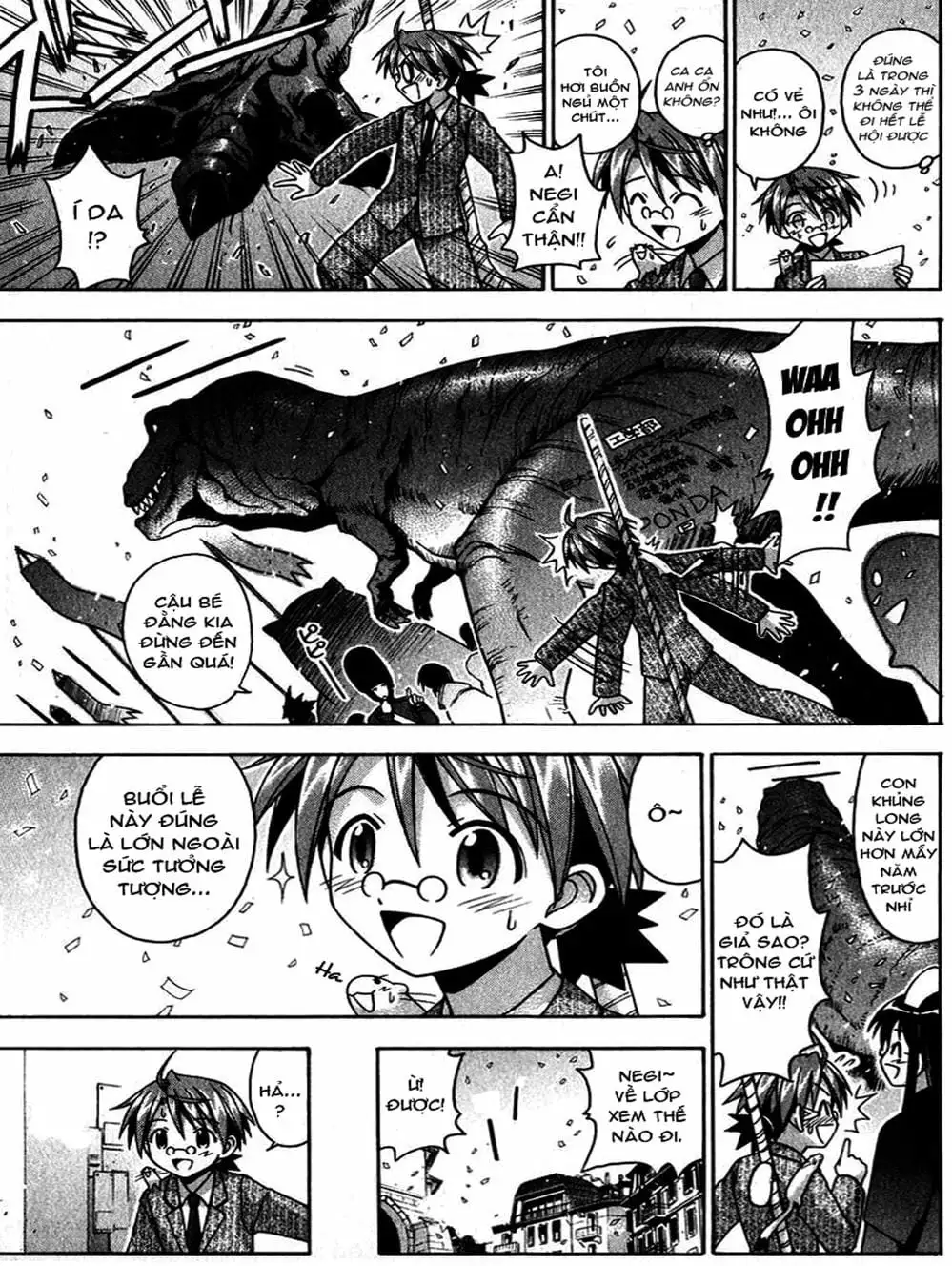 Truyện Tranh Pháp Sư Tí Hon Negima - Mahou Sensei Negima! trang 10