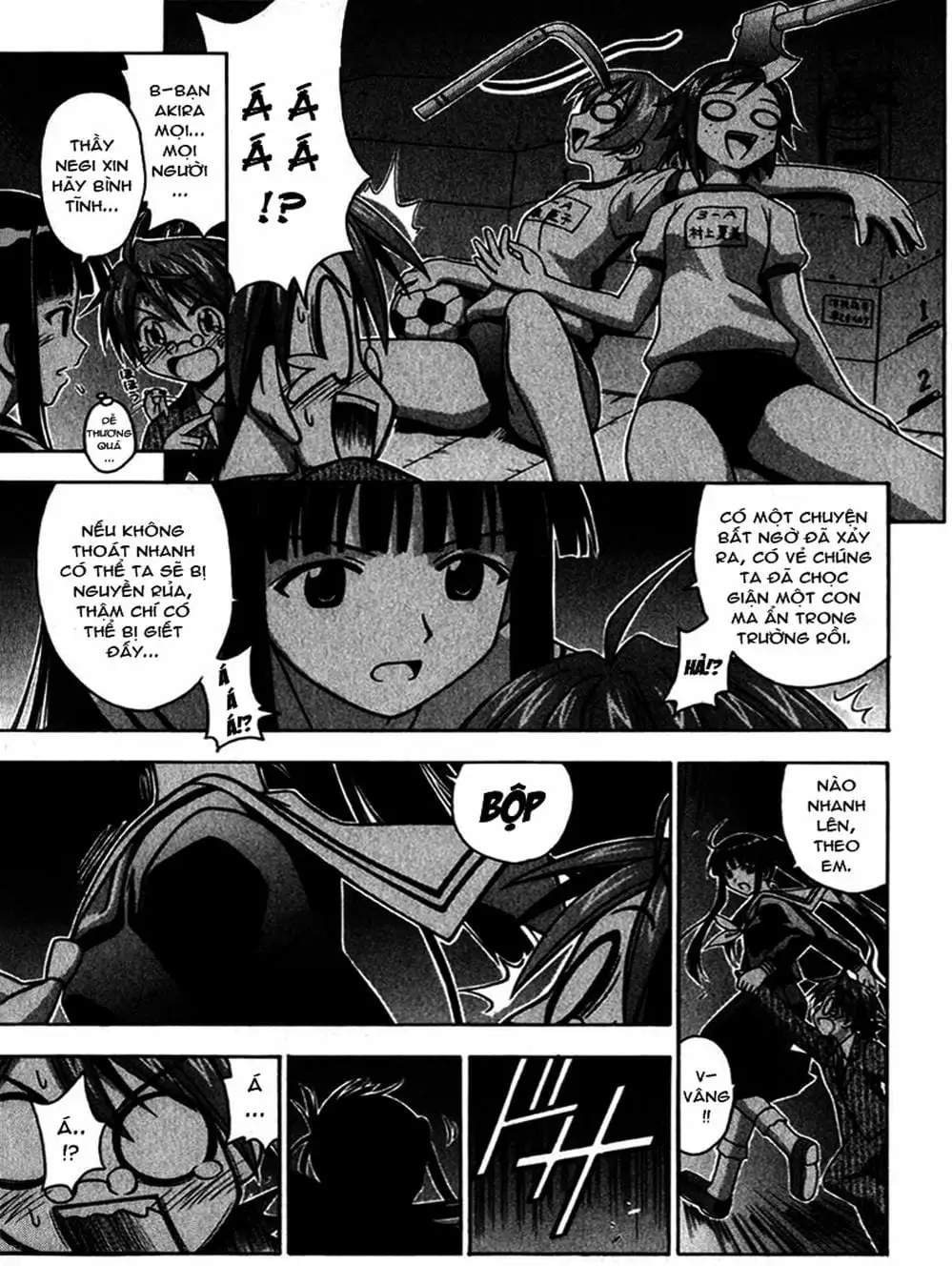 Truyện Tranh Pháp Sư Tí Hon Negima - Mahou Sensei Negima! trang 10