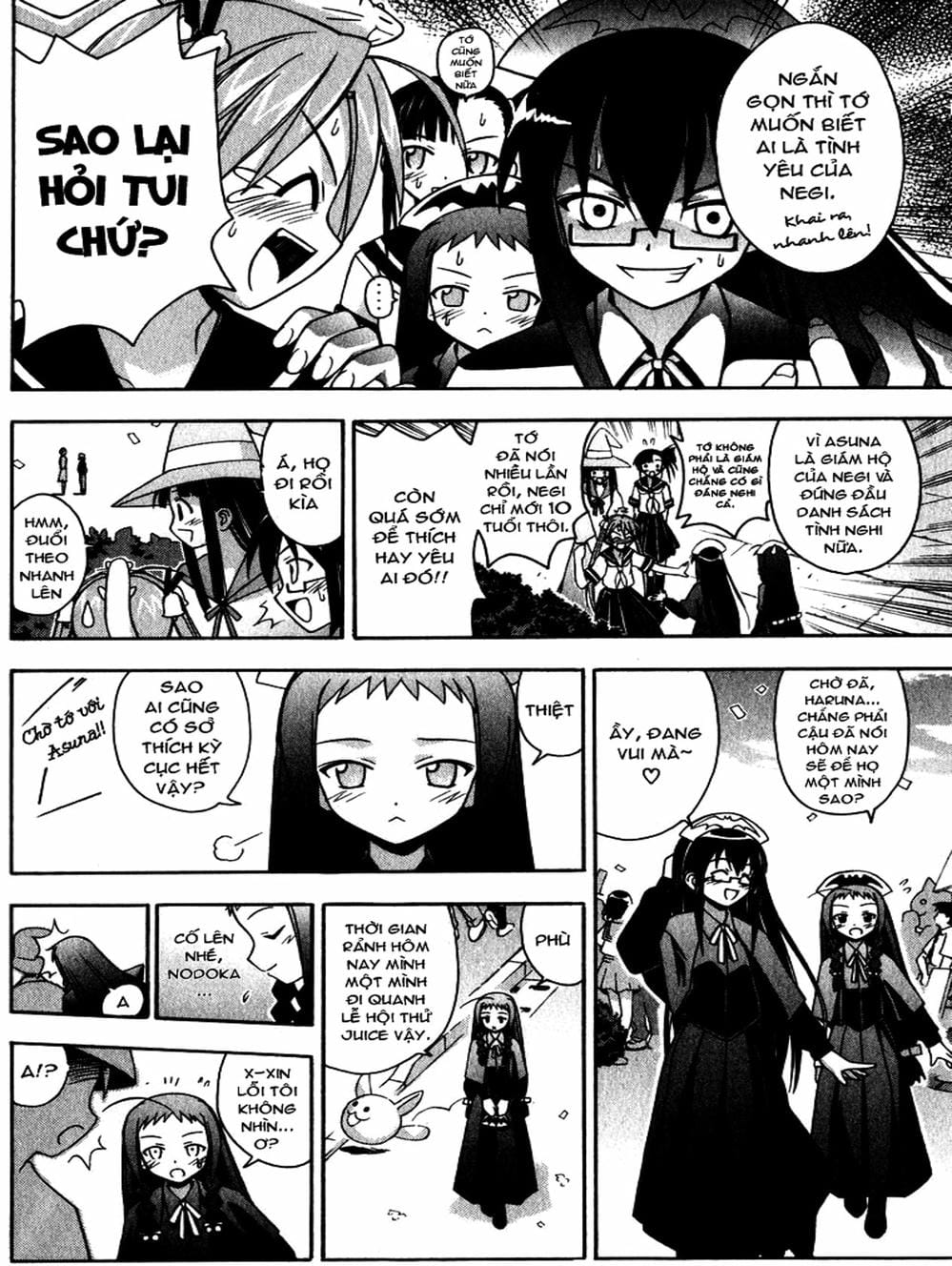 Truyện Tranh Pháp Sư Tí Hon Negima - Mahou Sensei Negima! trang 10