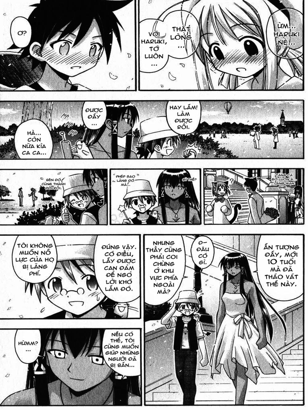 Truyện Tranh Pháp Sư Tí Hon Negima - Mahou Sensei Negima! trang 10