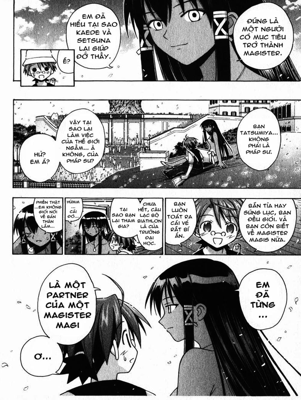 Truyện Tranh Pháp Sư Tí Hon Negima - Mahou Sensei Negima! trang 10