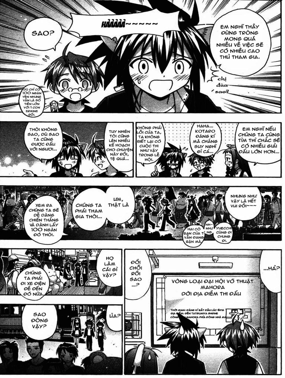 Truyện Tranh Pháp Sư Tí Hon Negima - Mahou Sensei Negima! trang 10