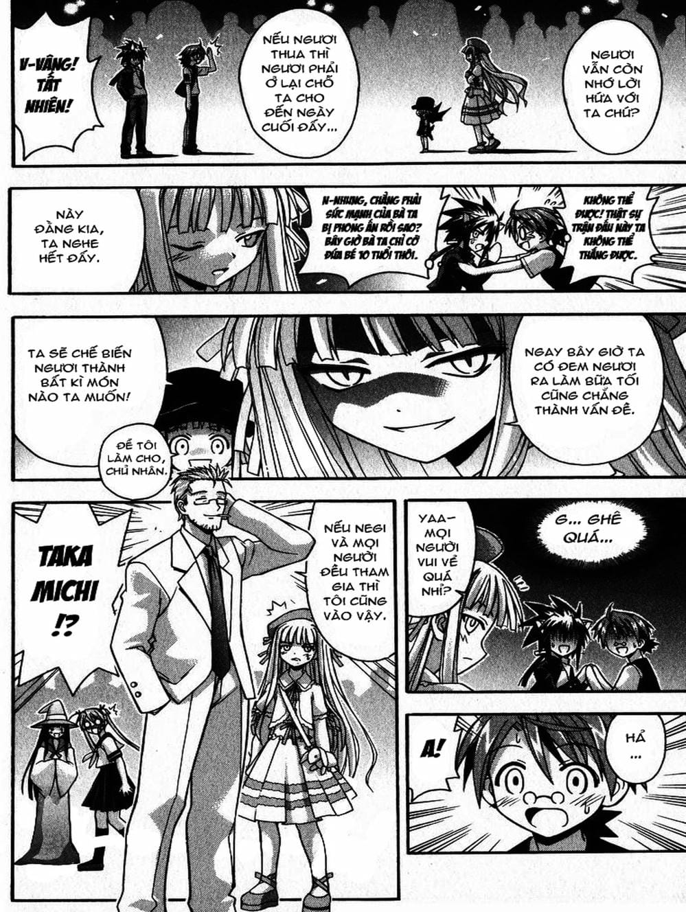 Truyện Tranh Pháp Sư Tí Hon Negima - Mahou Sensei Negima! trang 10