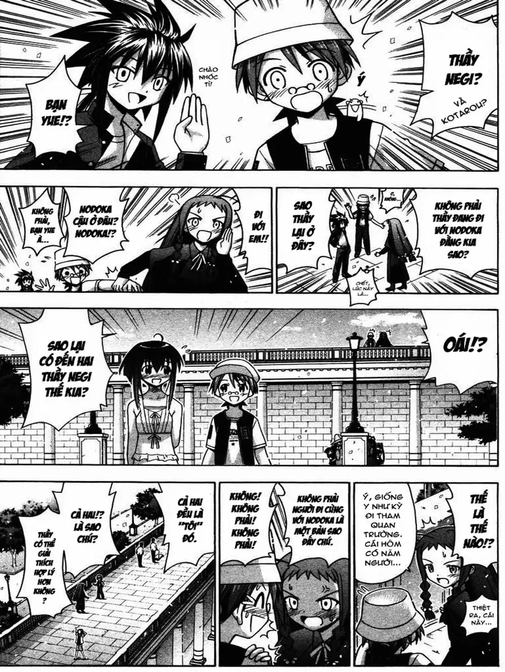 Truyện Tranh Pháp Sư Tí Hon Negima - Mahou Sensei Negima! trang 10