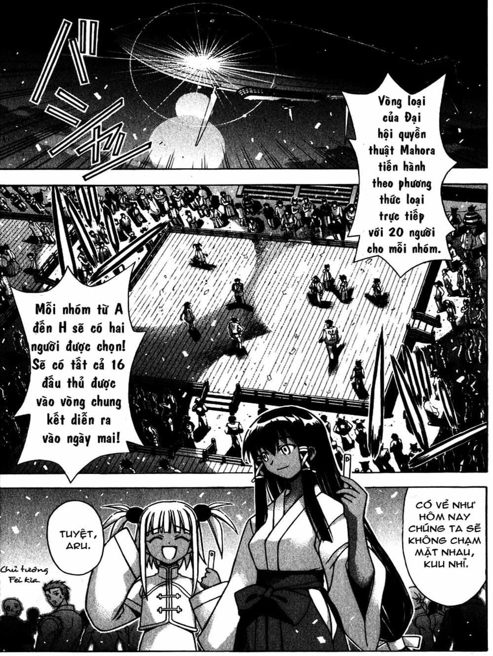 Truyện Tranh Pháp Sư Tí Hon Negima - Mahou Sensei Negima! trang 10