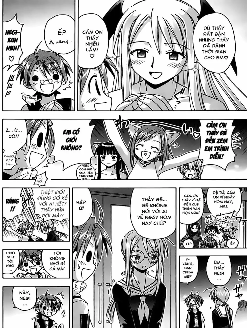 Truyện Tranh Pháp Sư Tí Hon Negima - Mahou Sensei Negima! trang 10