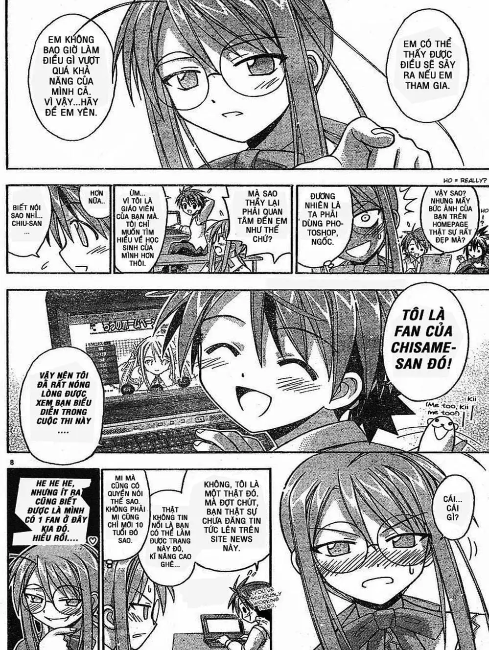 Truyện Tranh Pháp Sư Tí Hon Negima - Mahou Sensei Negima! trang 10