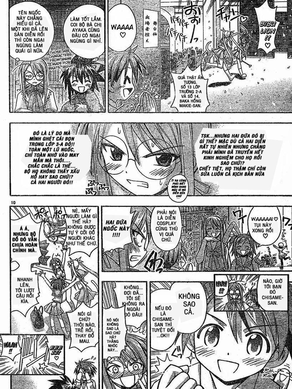 Truyện Tranh Pháp Sư Tí Hon Negima - Mahou Sensei Negima! trang 10