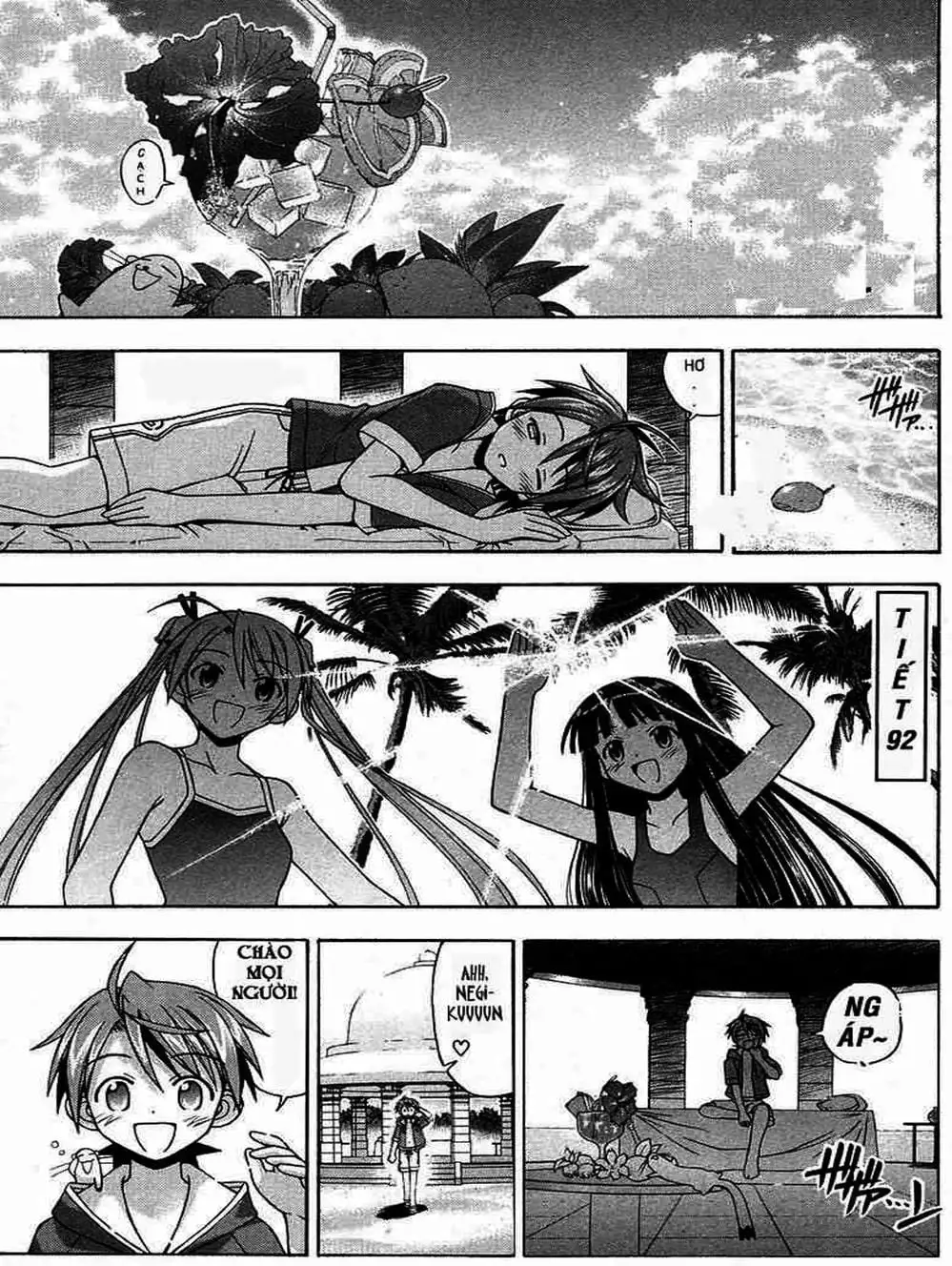 Truyện Tranh Pháp Sư Tí Hon Negima - Mahou Sensei Negima! trang 10