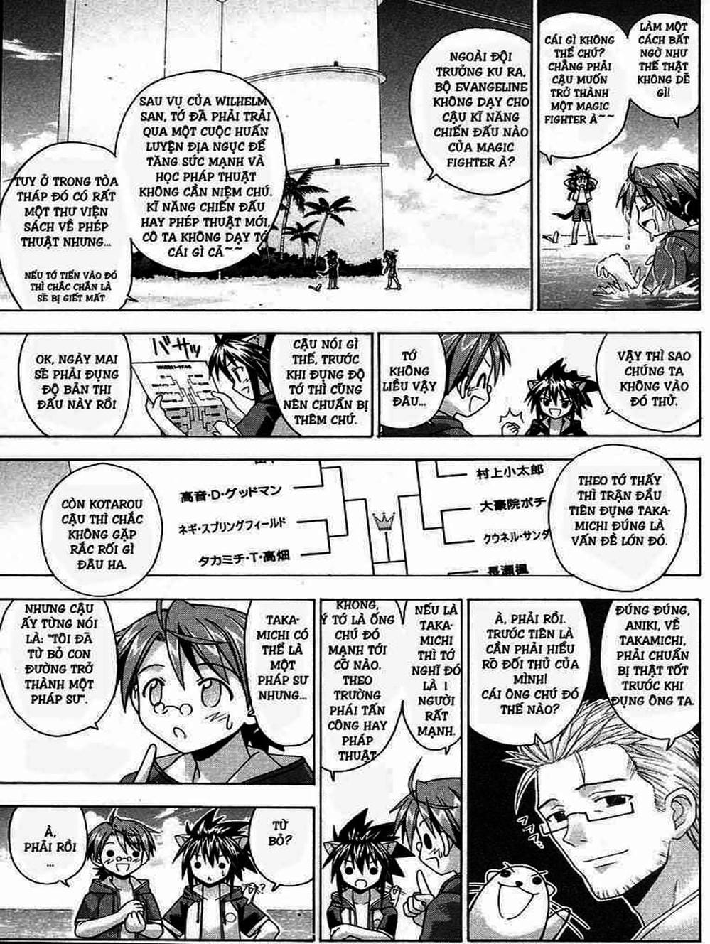 Truyện Tranh Pháp Sư Tí Hon Negima - Mahou Sensei Negima! trang 10