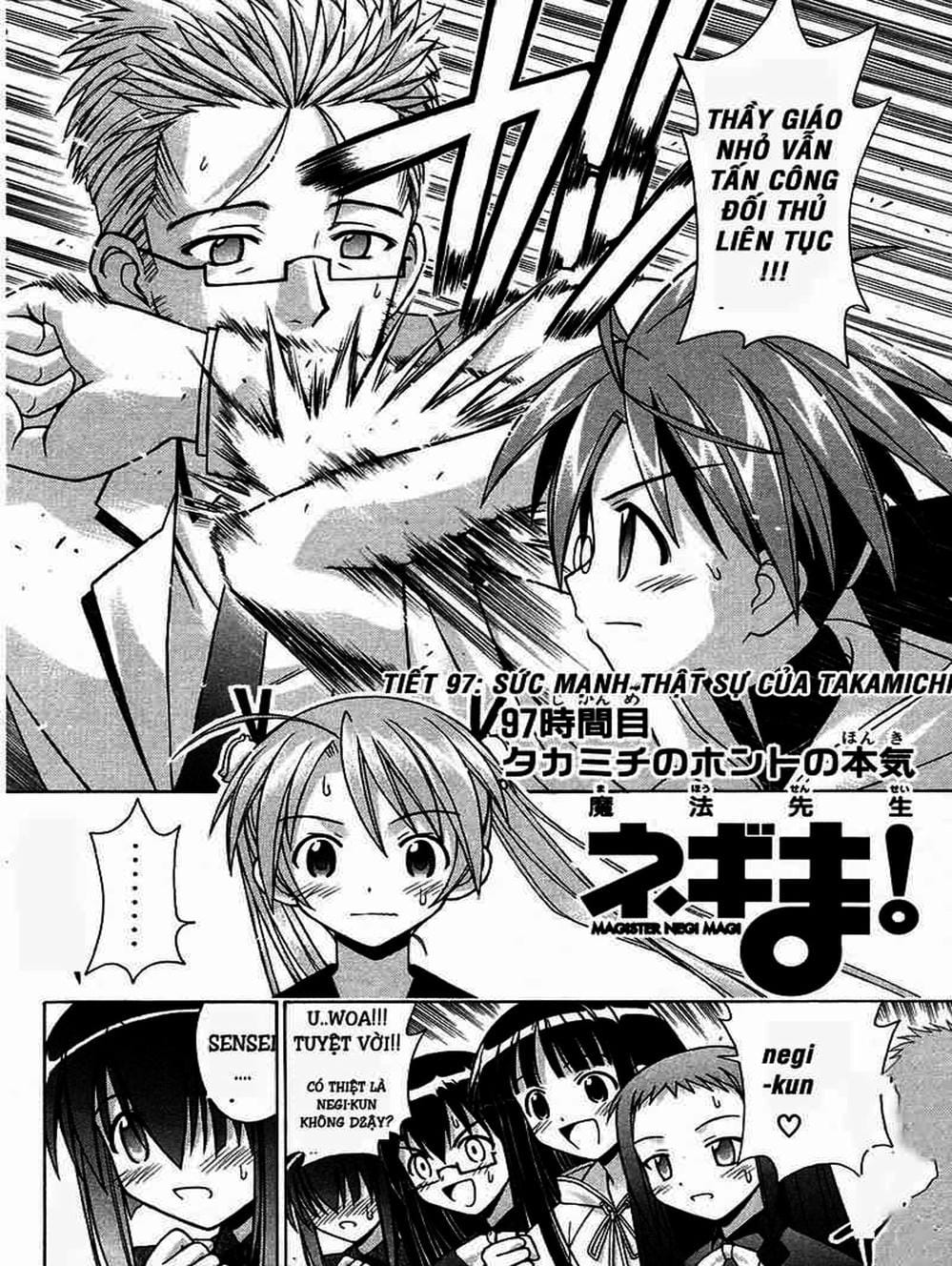 Truyện Tranh Pháp Sư Tí Hon Negima - Mahou Sensei Negima! trang 10