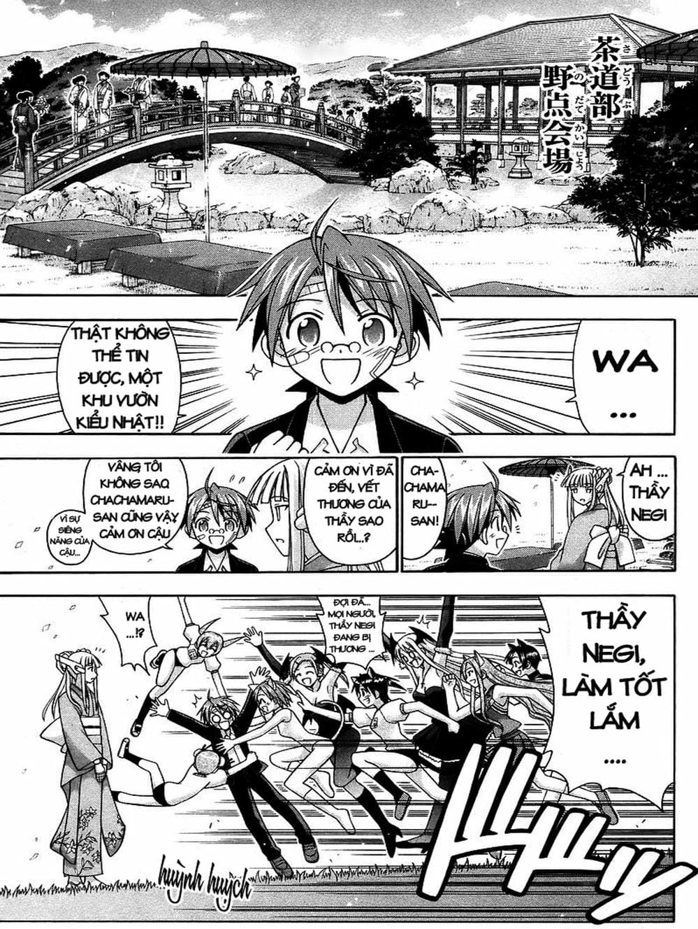 Truyện Tranh Pháp Sư Tí Hon Negima - Mahou Sensei Negima! trang 10