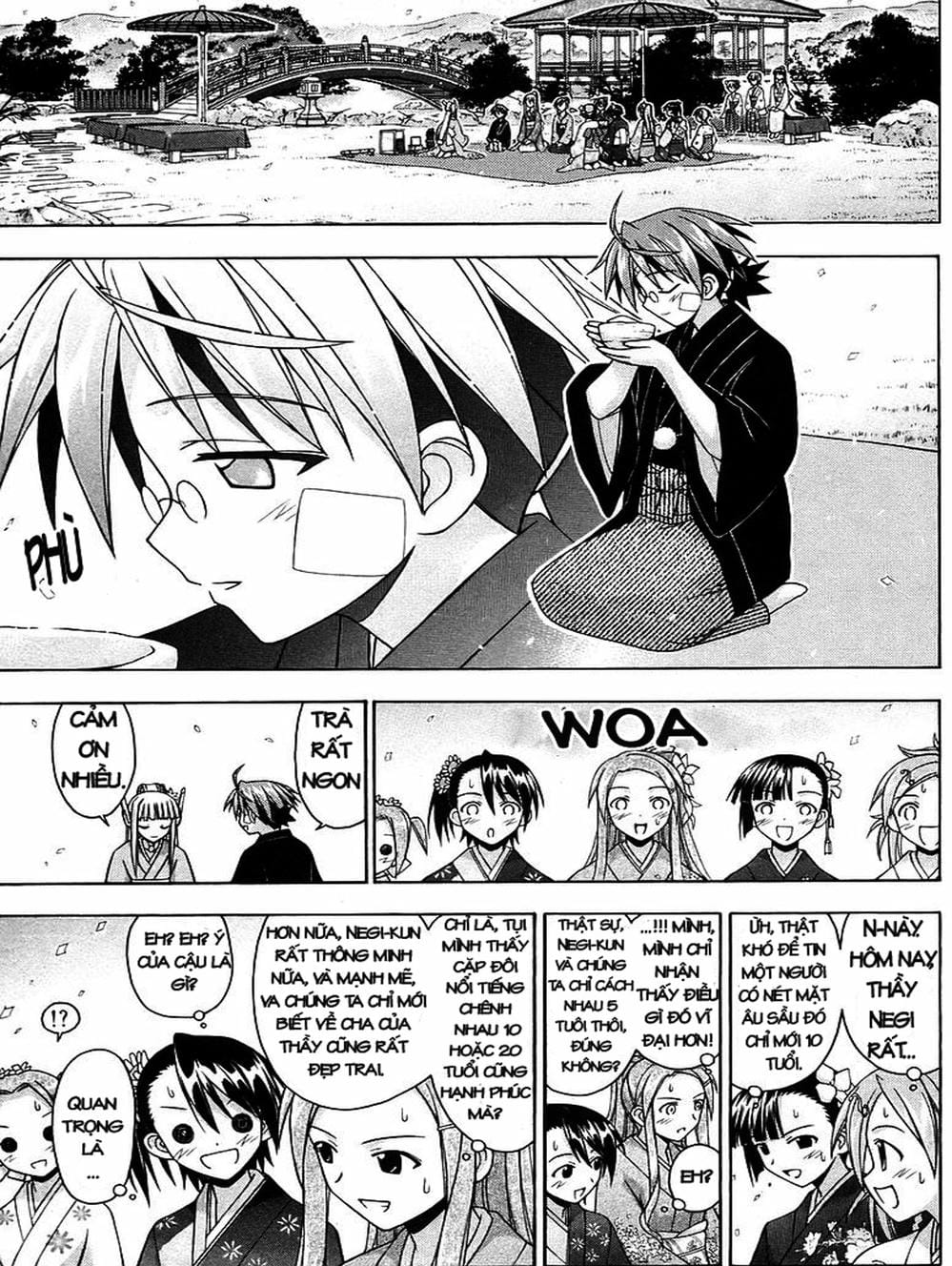 Truyện Tranh Pháp Sư Tí Hon Negima - Mahou Sensei Negima! trang 10