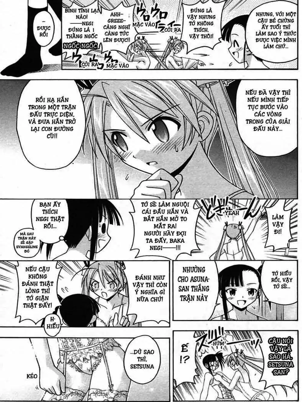 Truyện Tranh Pháp Sư Tí Hon Negima - Mahou Sensei Negima! trang 10