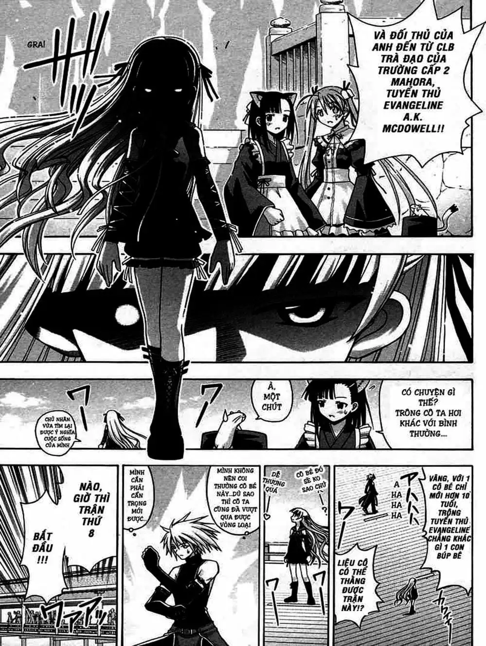 Truyện Tranh Pháp Sư Tí Hon Negima - Mahou Sensei Negima! trang 10