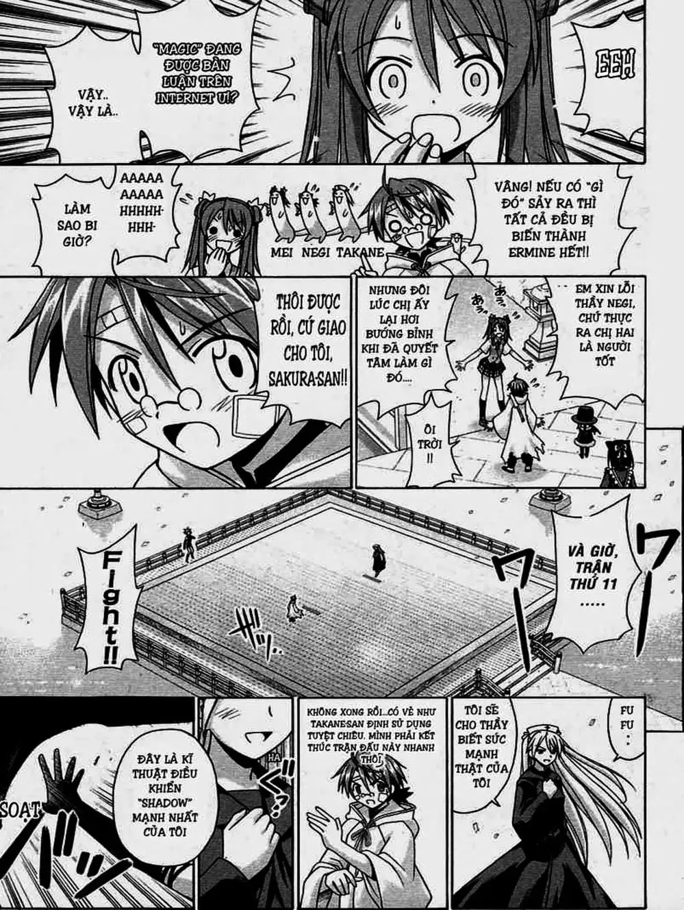 Truyện Tranh Pháp Sư Tí Hon Negima - Mahou Sensei Negima! trang 10