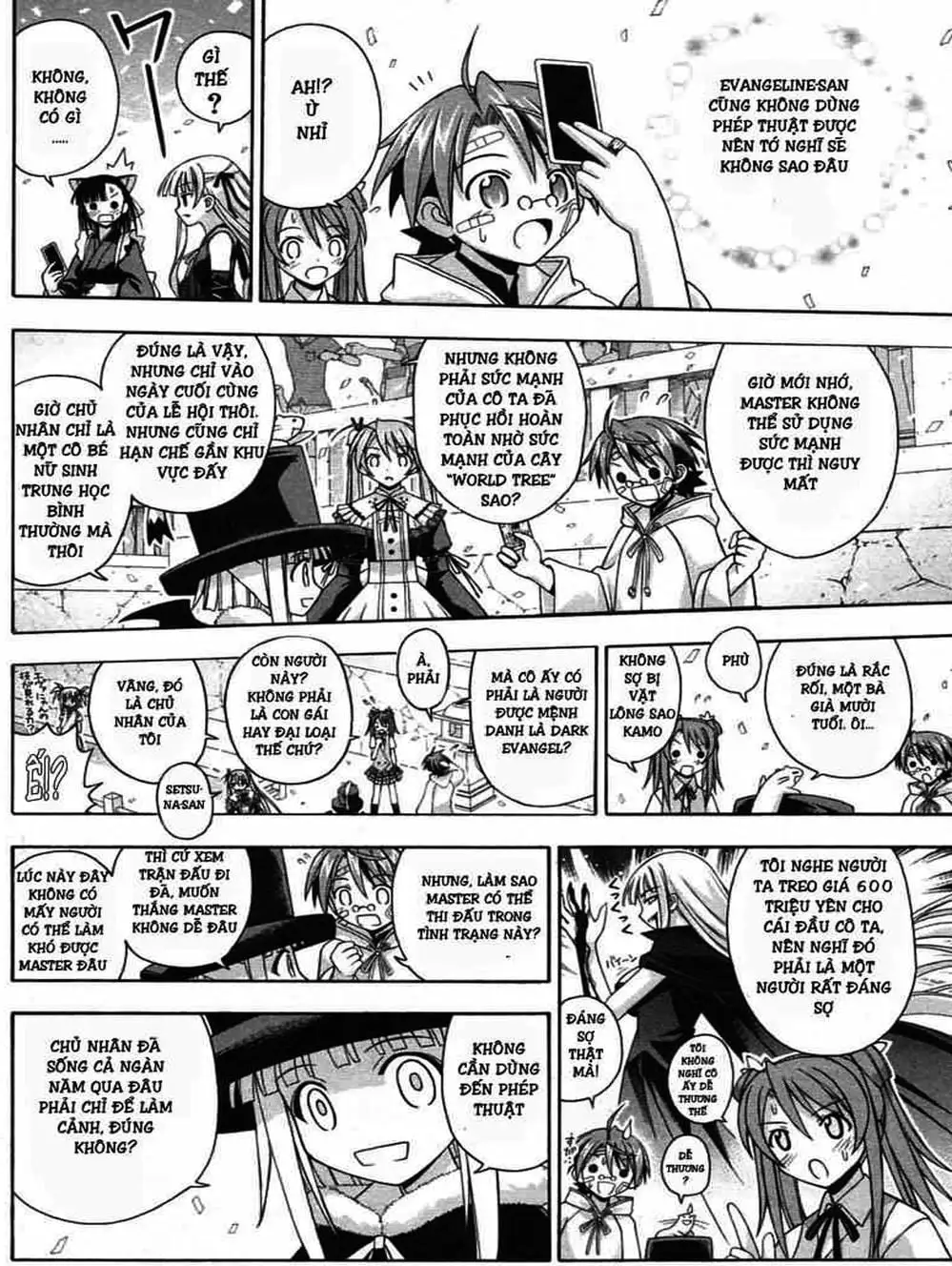 Truyện Tranh Pháp Sư Tí Hon Negima - Mahou Sensei Negima! trang 10