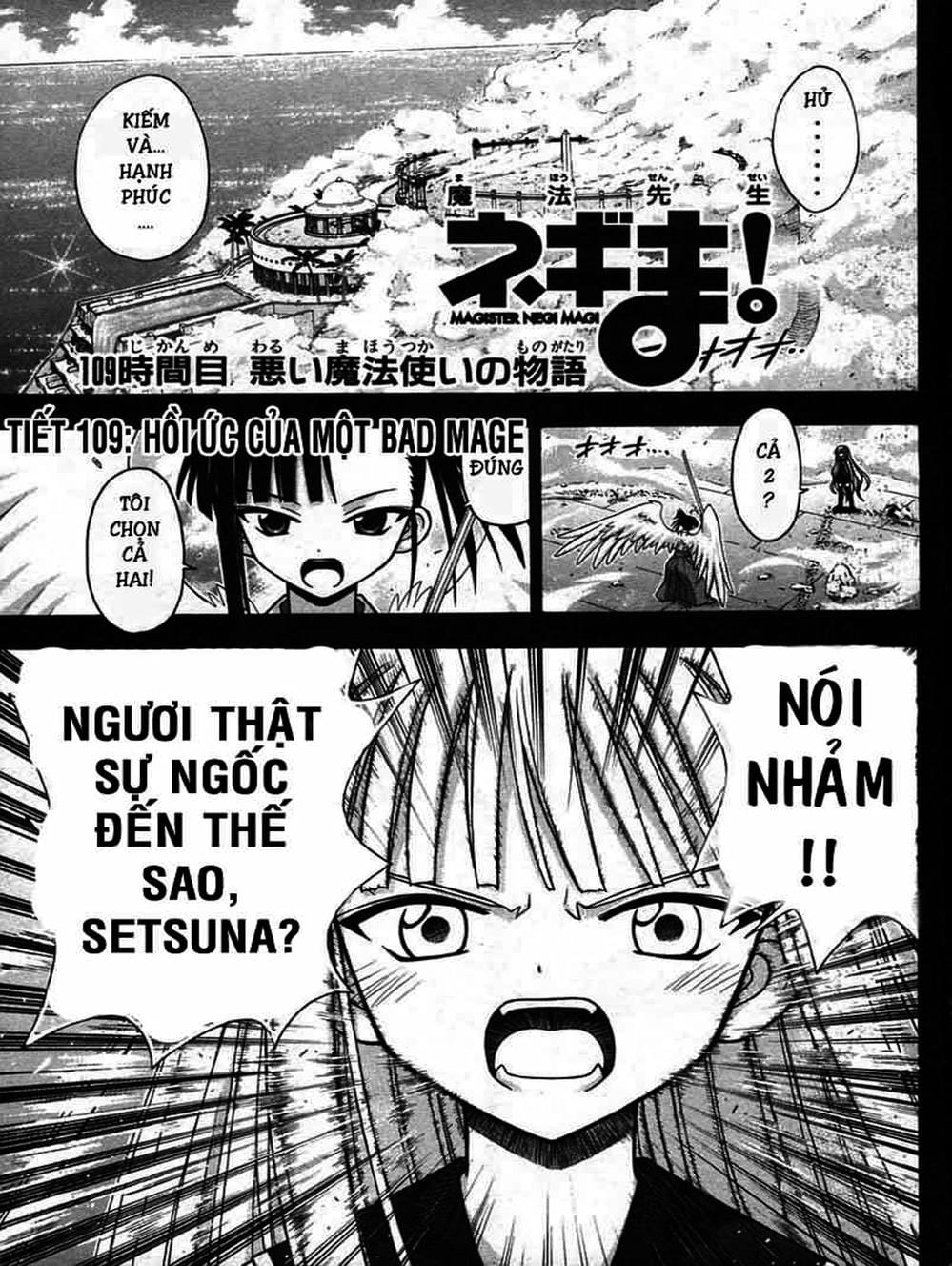 Truyện Tranh Pháp Sư Tí Hon Negima - Mahou Sensei Negima! trang 10