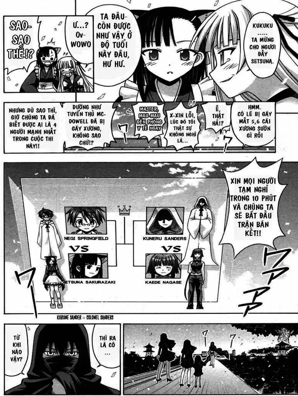 Truyện Tranh Pháp Sư Tí Hon Negima - Mahou Sensei Negima! trang 10