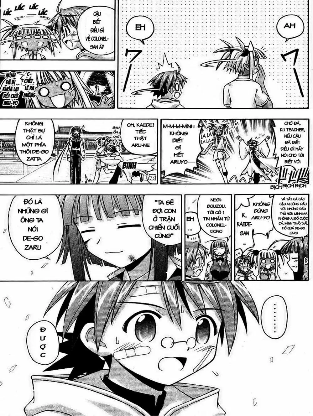 Truyện Tranh Pháp Sư Tí Hon Negima - Mahou Sensei Negima! trang 10