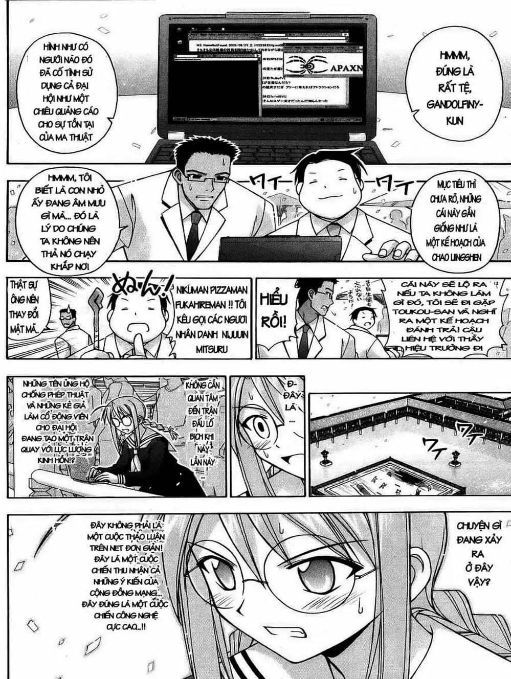 Truyện Tranh Pháp Sư Tí Hon Negima - Mahou Sensei Negima! trang 10