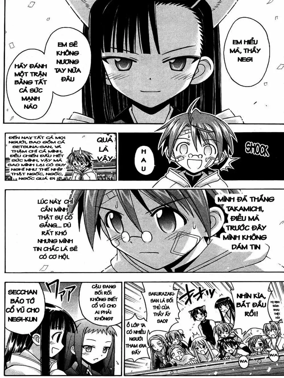 Truyện Tranh Pháp Sư Tí Hon Negima - Mahou Sensei Negima! trang 10