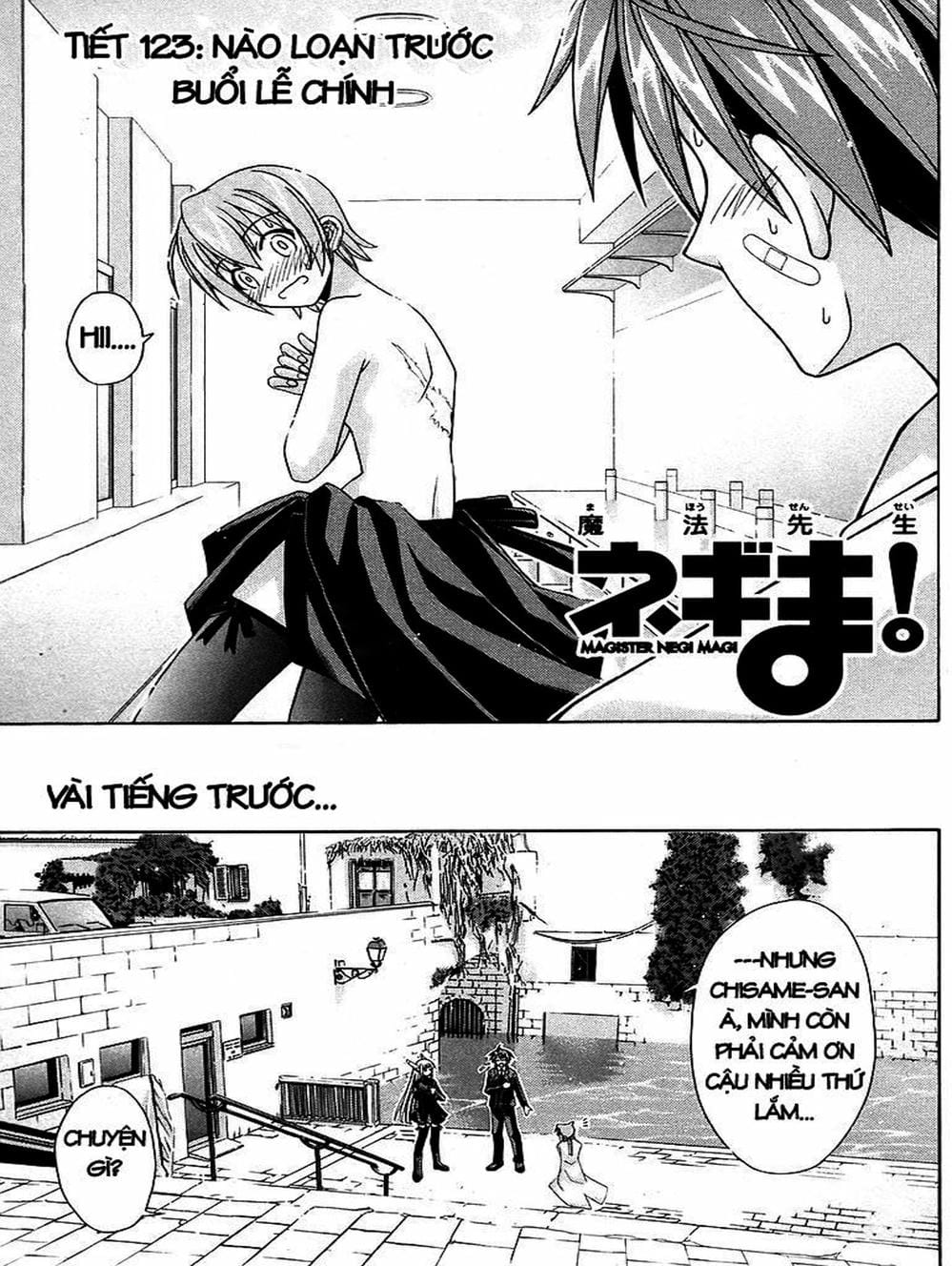 Truyện Tranh Pháp Sư Tí Hon Negima - Mahou Sensei Negima! trang 10