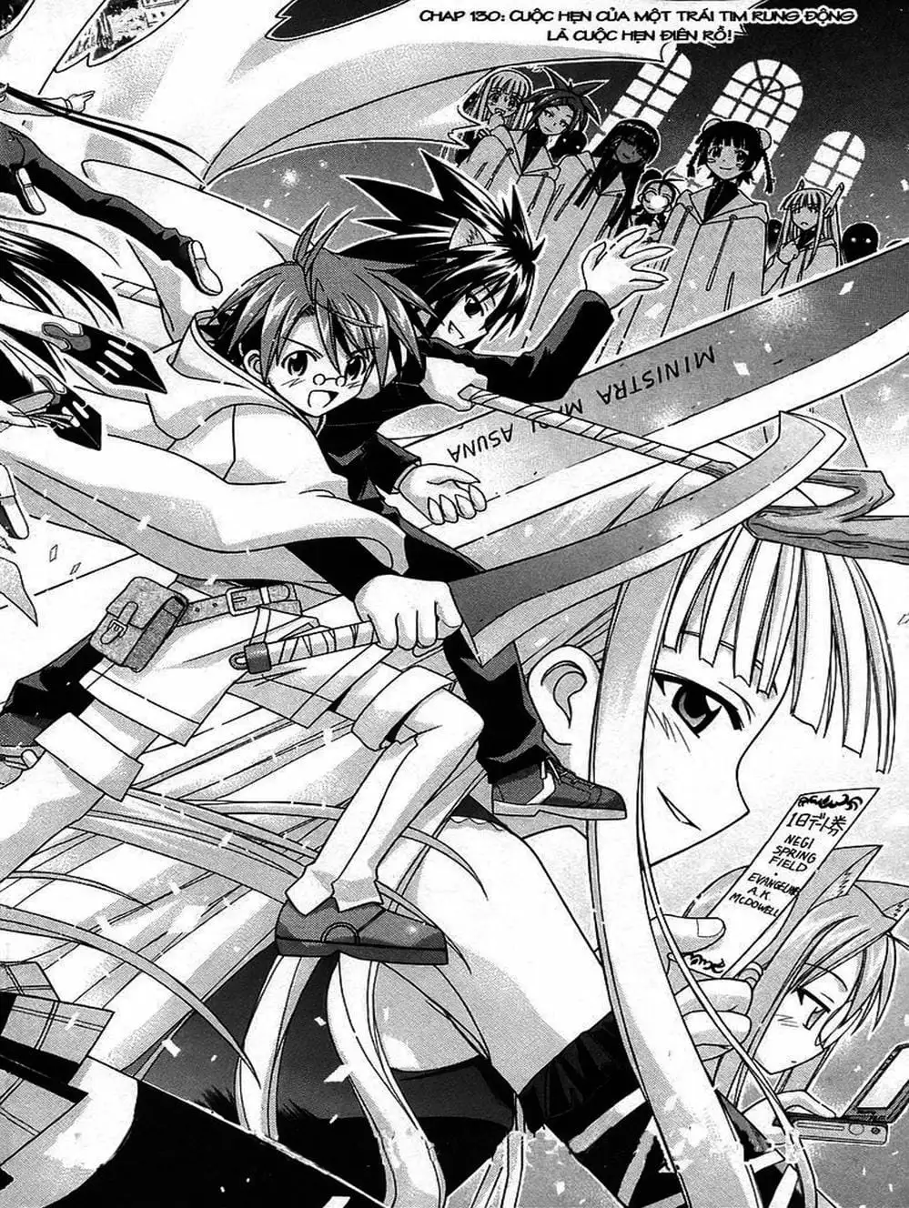 Truyện Tranh Pháp Sư Tí Hon Negima - Mahou Sensei Negima! trang 10