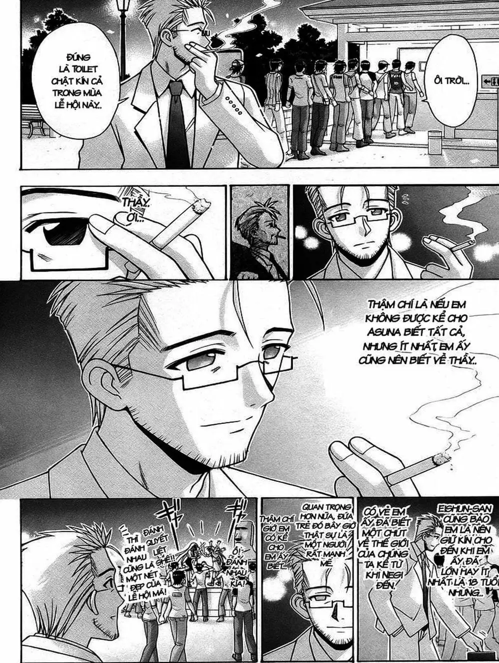 Truyện Tranh Pháp Sư Tí Hon Negima - Mahou Sensei Negima! trang 10