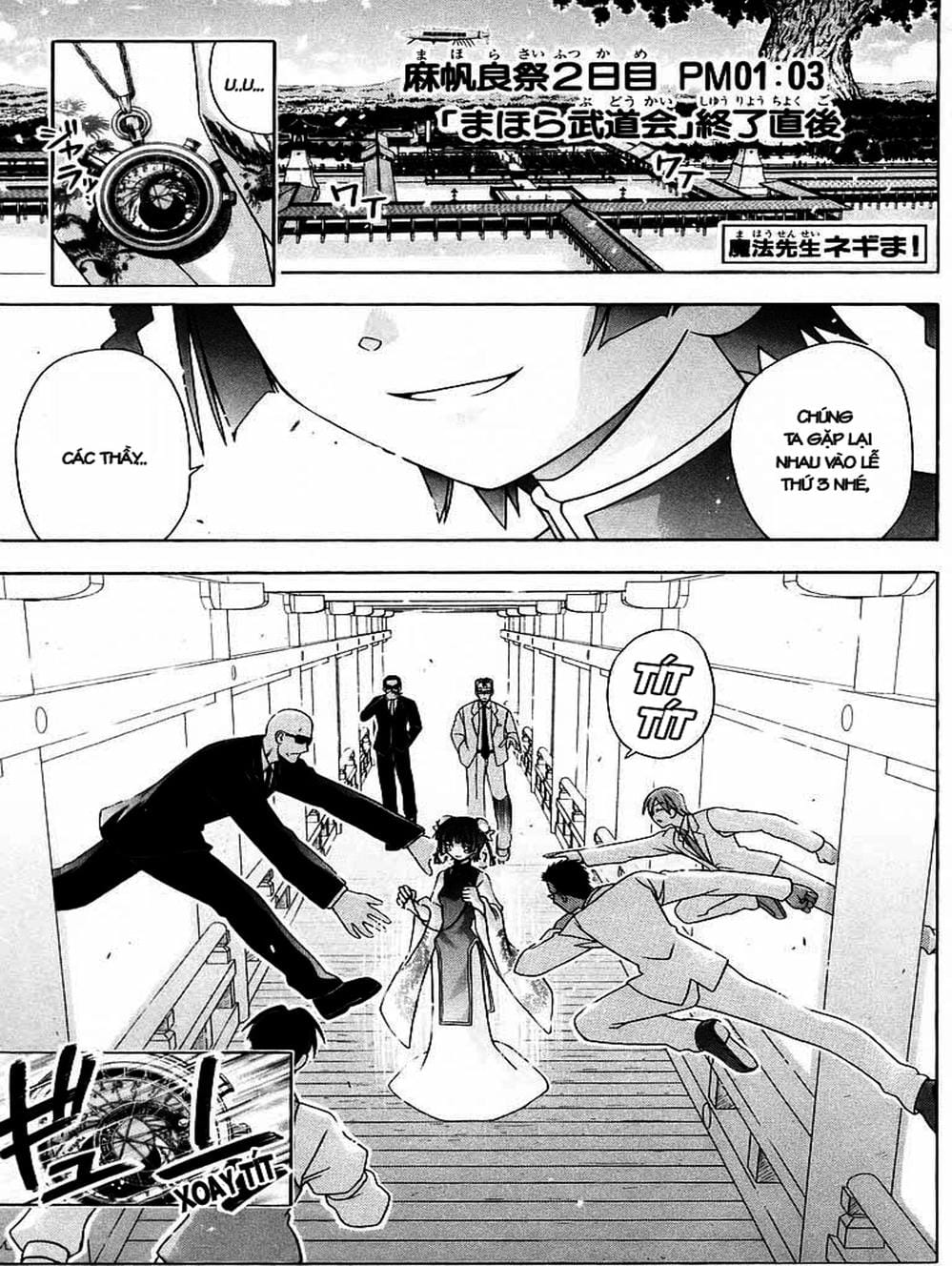 Truyện Tranh Pháp Sư Tí Hon Negima - Mahou Sensei Negima! trang 10
