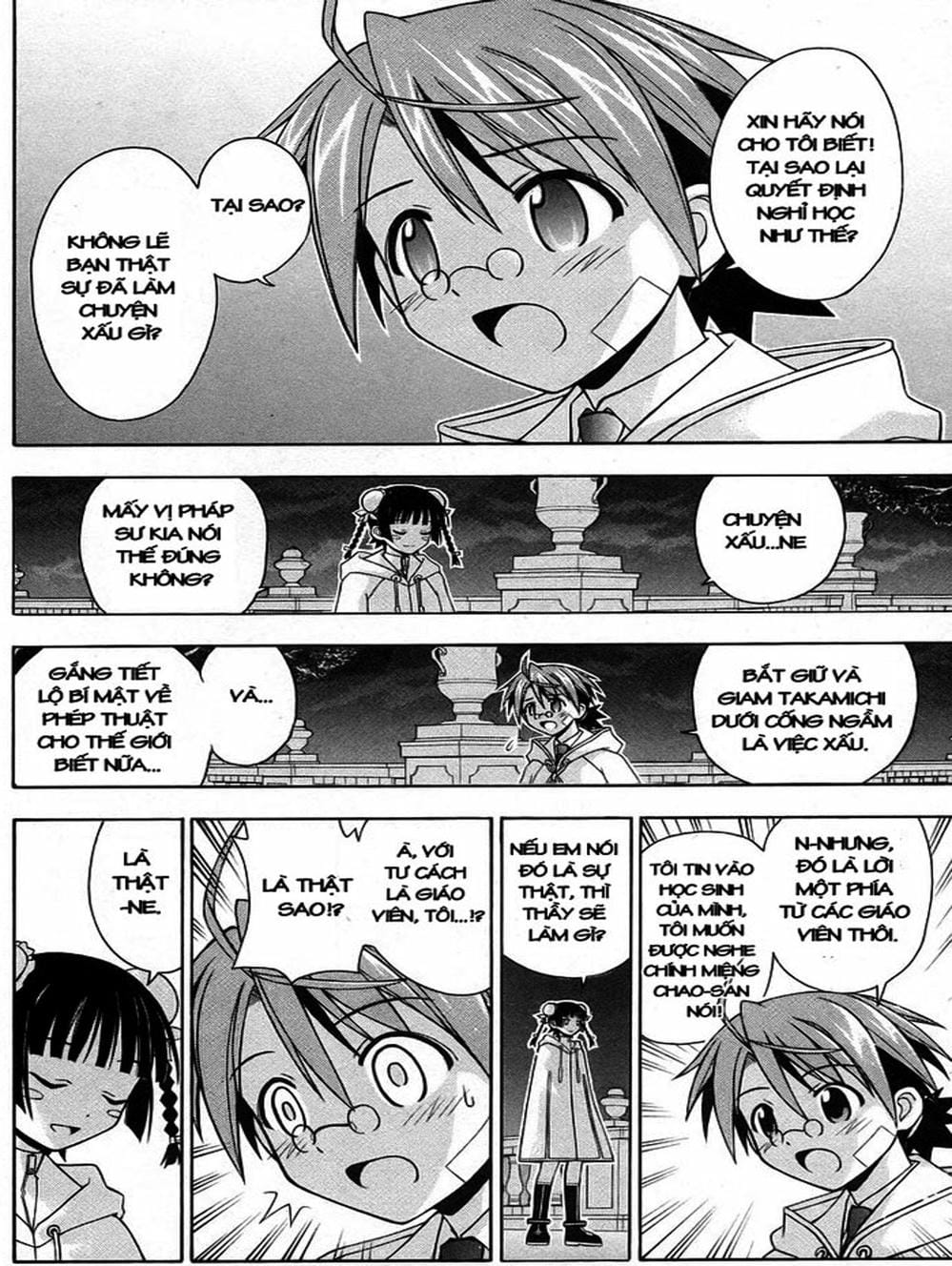 Truyện Tranh Pháp Sư Tí Hon Negima - Mahou Sensei Negima! trang 10