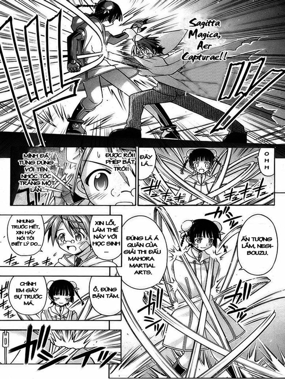 Truyện Tranh Pháp Sư Tí Hon Negima - Mahou Sensei Negima! trang 10