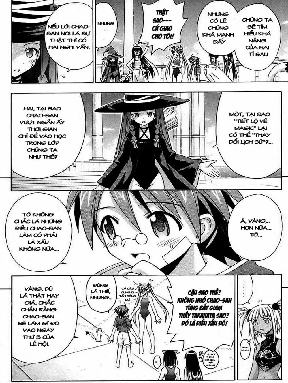 Truyện Tranh Pháp Sư Tí Hon Negima - Mahou Sensei Negima! trang 10