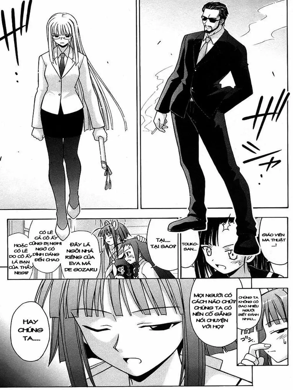 Truyện Tranh Pháp Sư Tí Hon Negima - Mahou Sensei Negima! trang 10