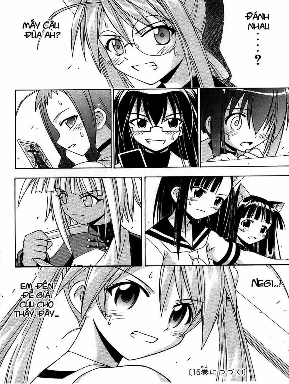 Truyện Tranh Pháp Sư Tí Hon Negima - Mahou Sensei Negima! trang 10