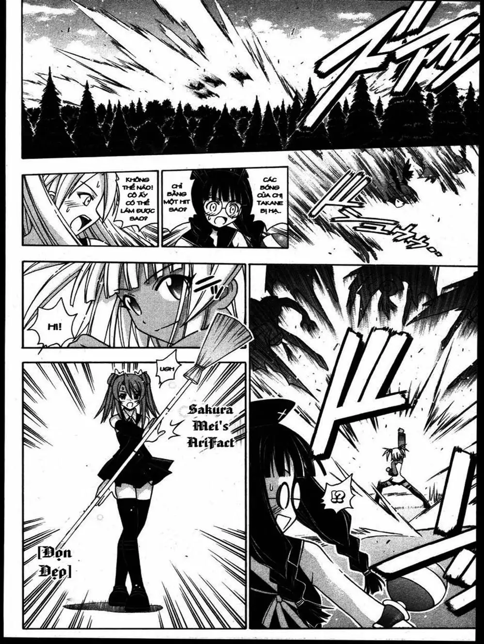 Truyện Tranh Pháp Sư Tí Hon Negima - Mahou Sensei Negima! trang 10