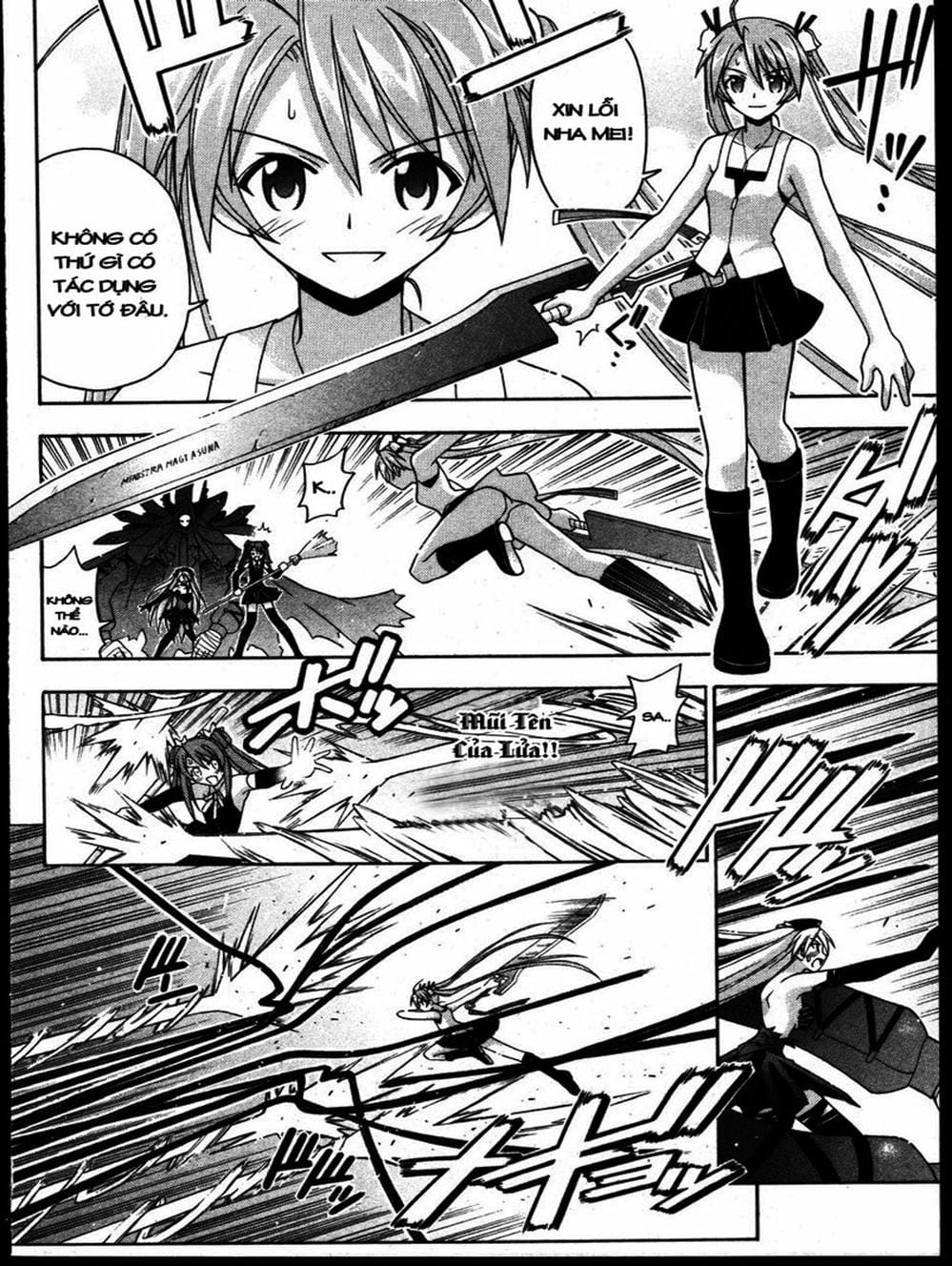 Truyện Tranh Pháp Sư Tí Hon Negima - Mahou Sensei Negima! trang 10