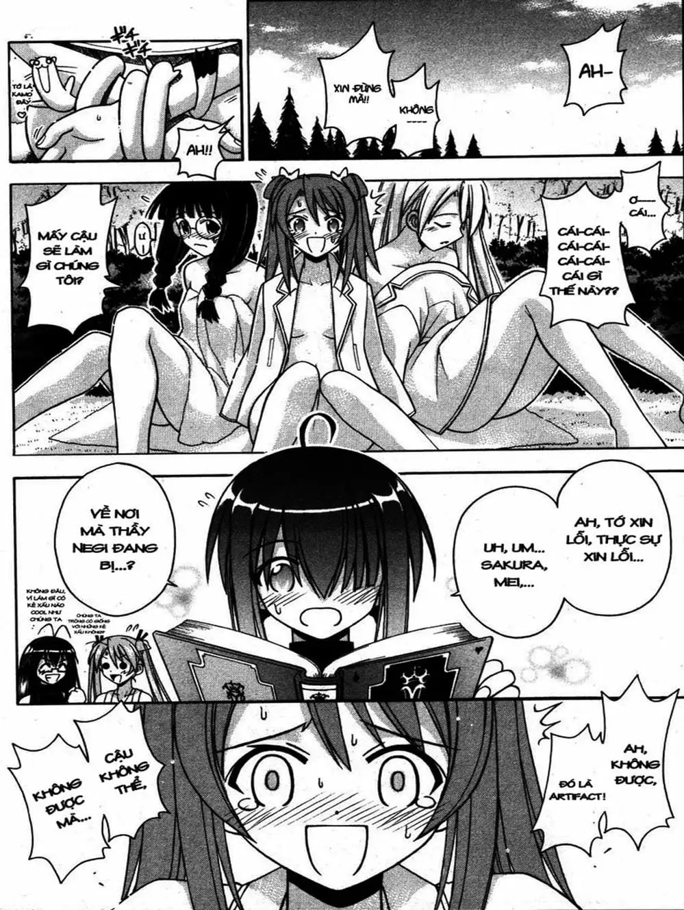 Truyện Tranh Pháp Sư Tí Hon Negima - Mahou Sensei Negima! trang 10