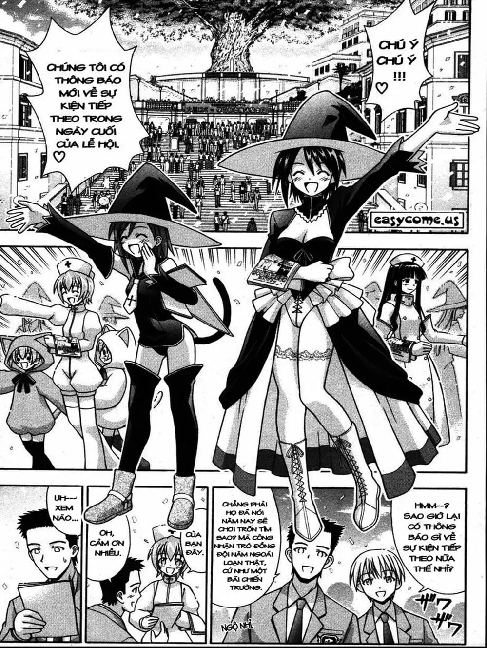 Truyện Tranh Pháp Sư Tí Hon Negima - Mahou Sensei Negima! trang 10