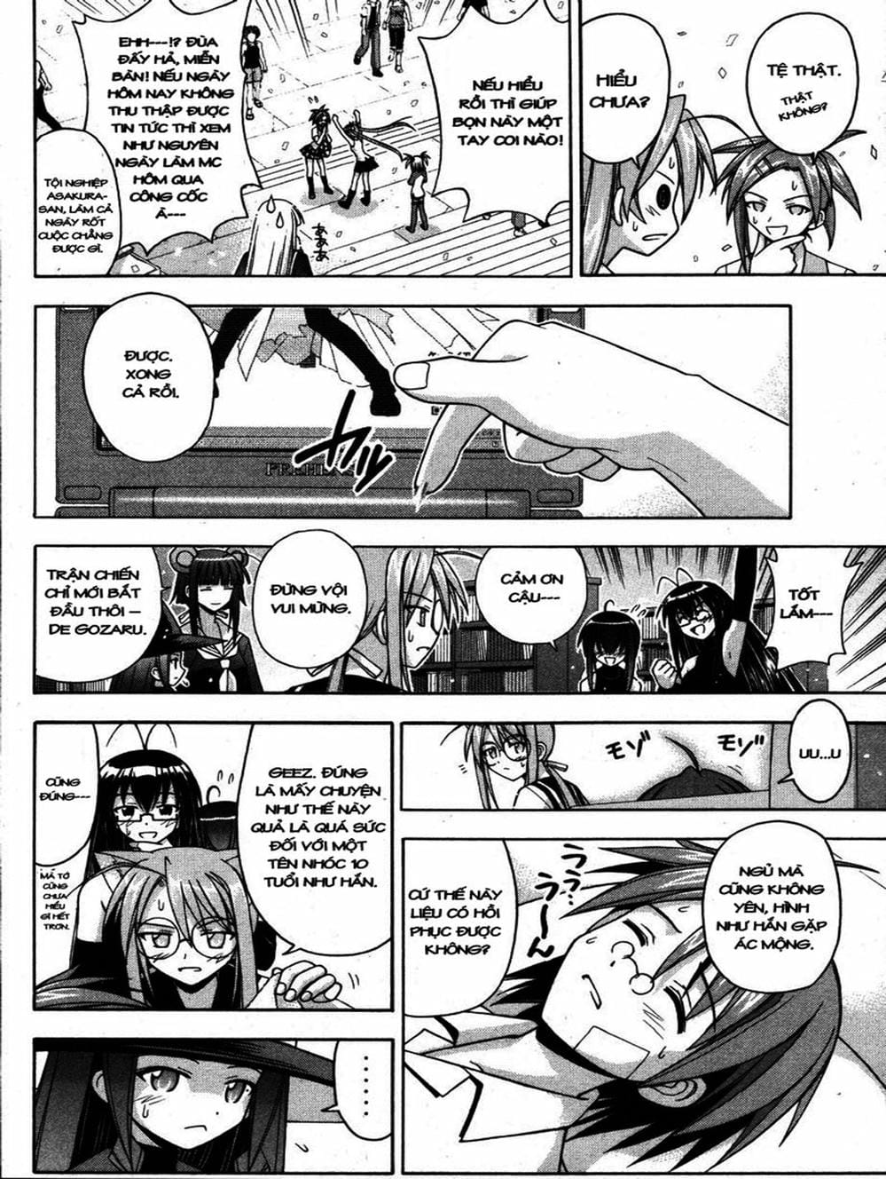 Truyện Tranh Pháp Sư Tí Hon Negima - Mahou Sensei Negima! trang 10