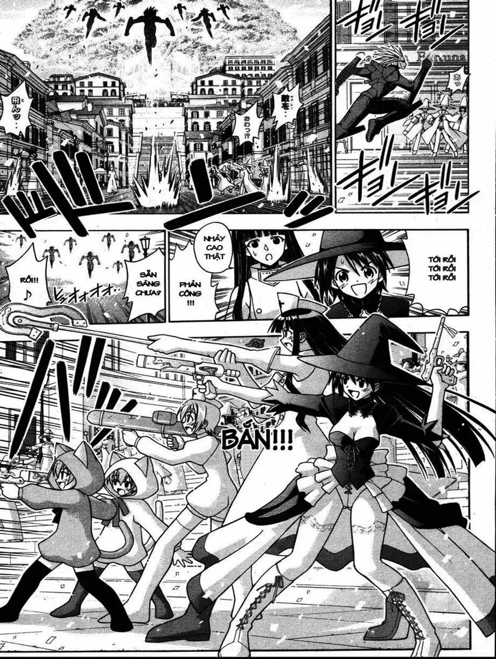 Truyện Tranh Pháp Sư Tí Hon Negima - Mahou Sensei Negima! trang 10