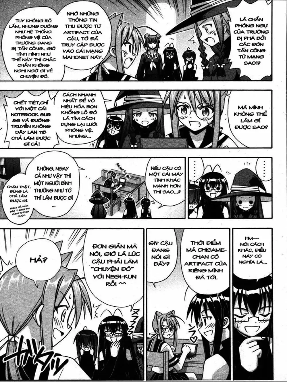Truyện Tranh Pháp Sư Tí Hon Negima - Mahou Sensei Negima! trang 10