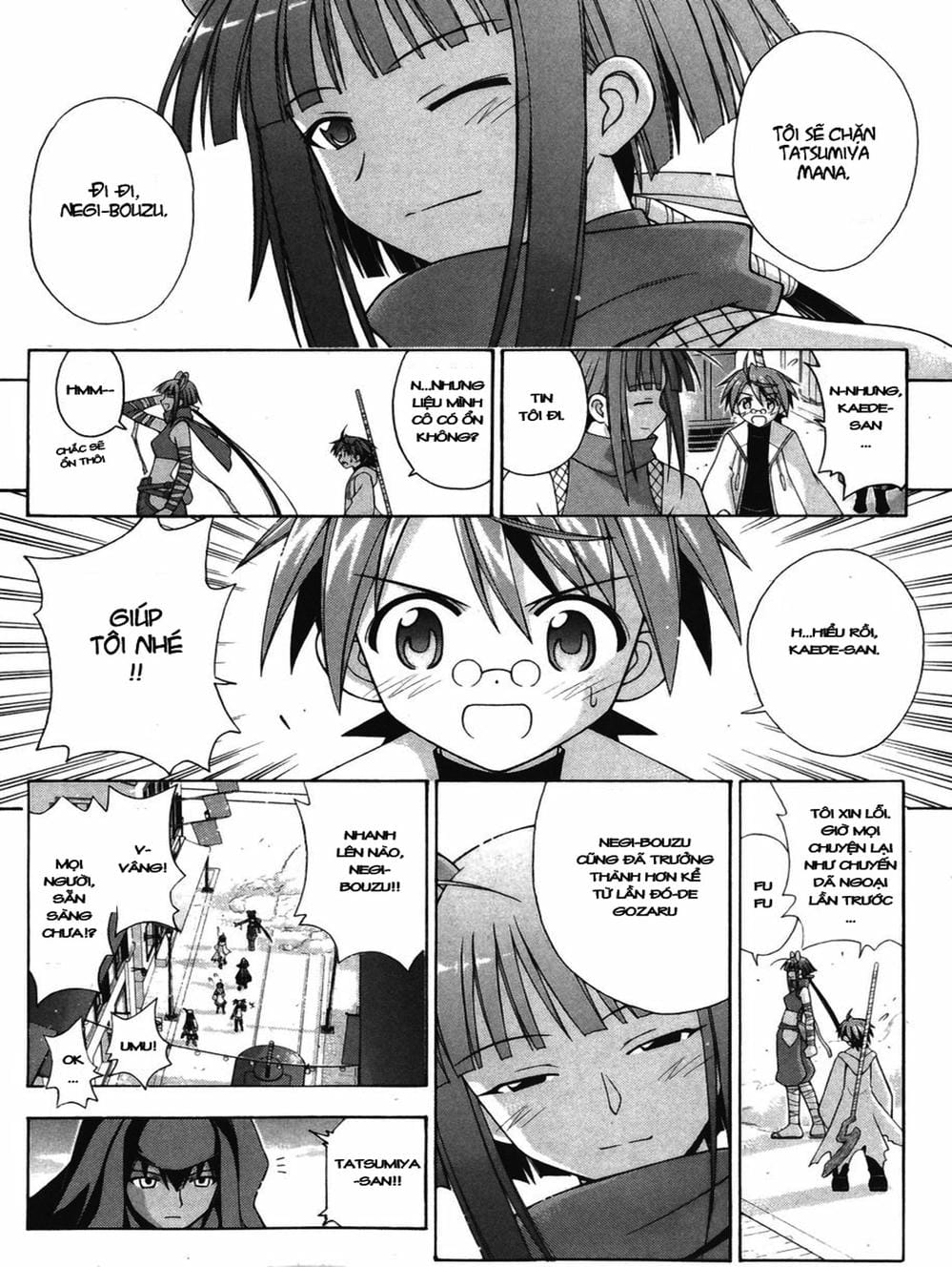 Truyện Tranh Pháp Sư Tí Hon Negima - Mahou Sensei Negima! trang 10