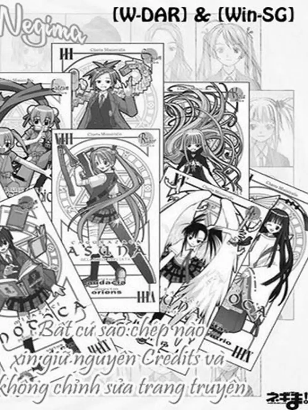 Truyện Tranh Pháp Sư Tí Hon Negima - Mahou Sensei Negima! trang 10