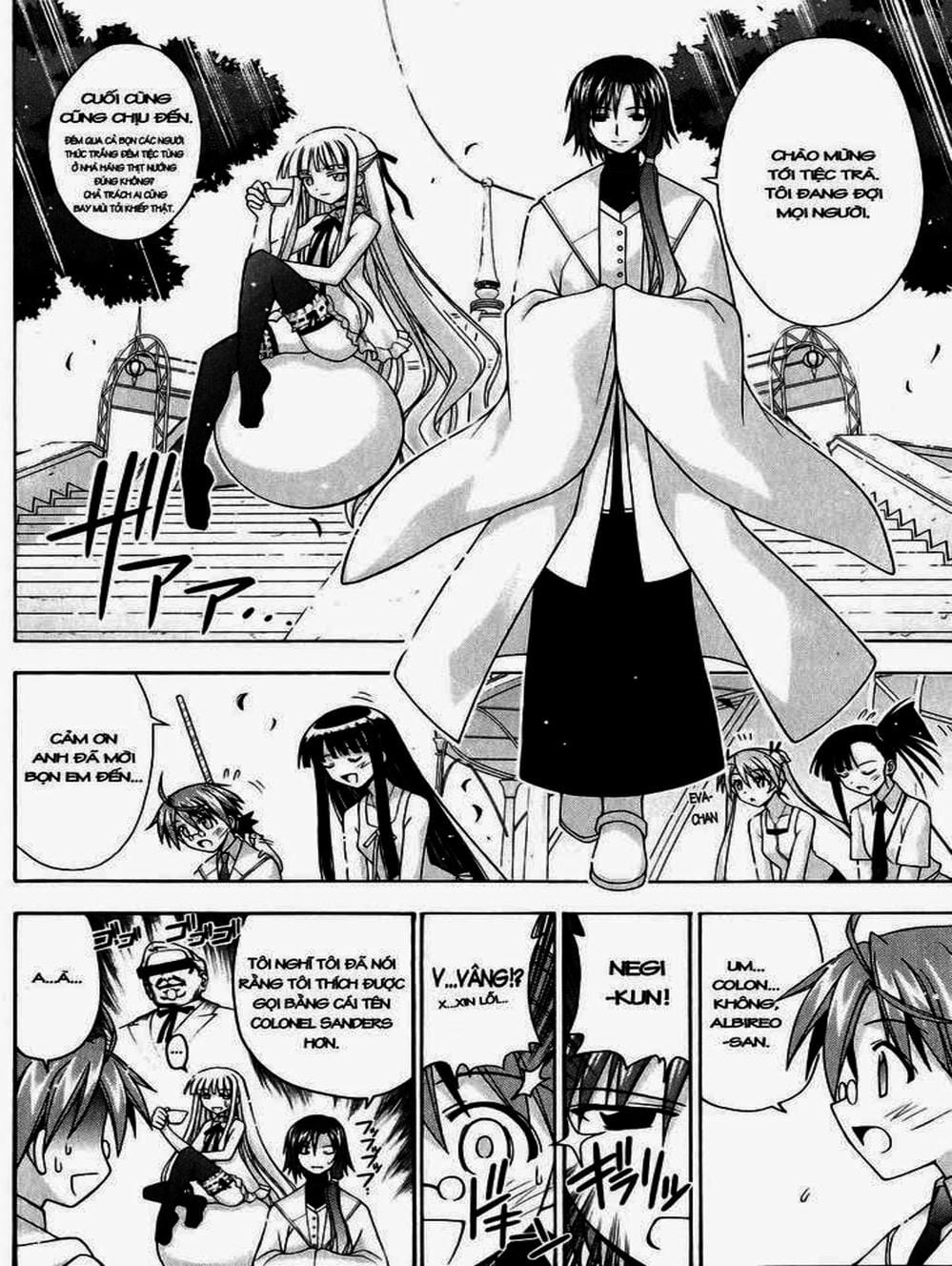 Truyện Tranh Pháp Sư Tí Hon Negima - Mahou Sensei Negima! trang 10