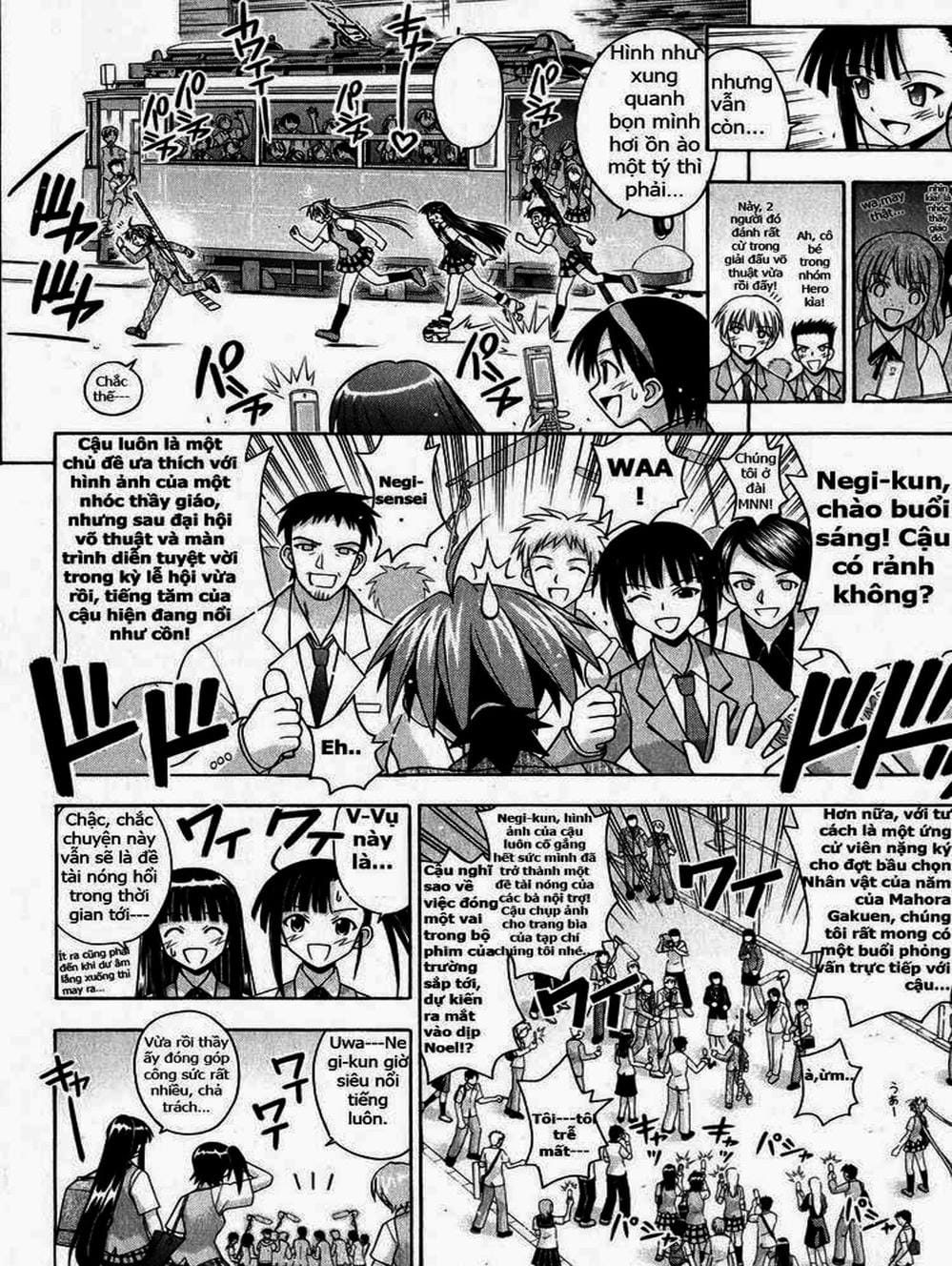 Truyện Tranh Pháp Sư Tí Hon Negima - Mahou Sensei Negima! trang 10