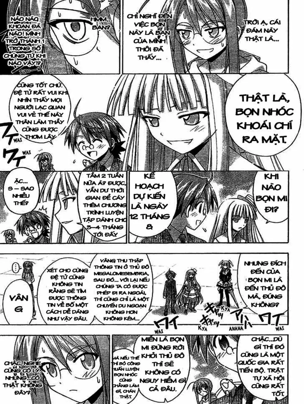 Truyện Tranh Pháp Sư Tí Hon Negima - Mahou Sensei Negima! trang 10