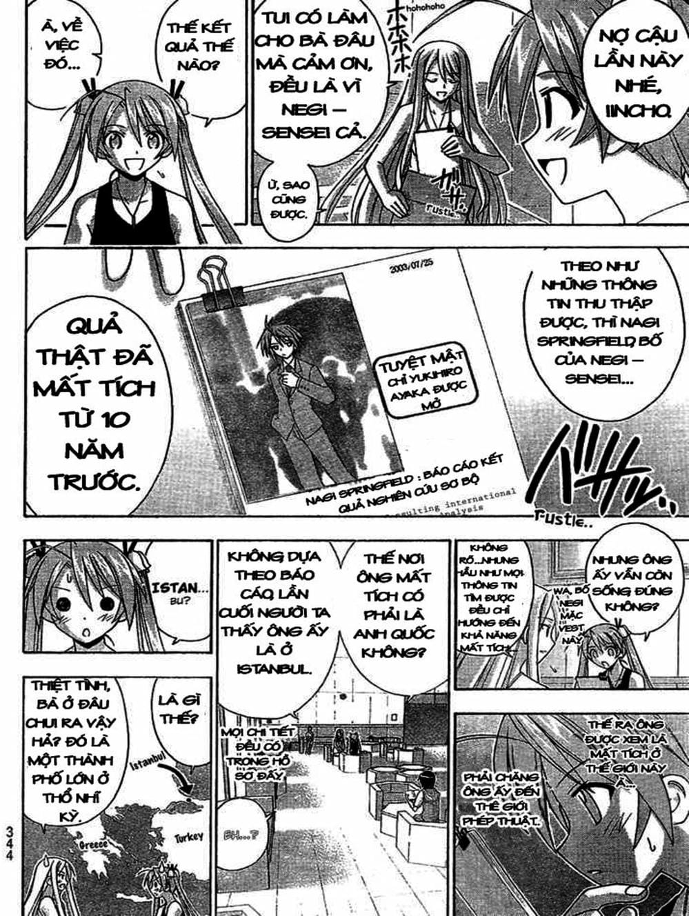 Truyện Tranh Pháp Sư Tí Hon Negima - Mahou Sensei Negima! trang 10