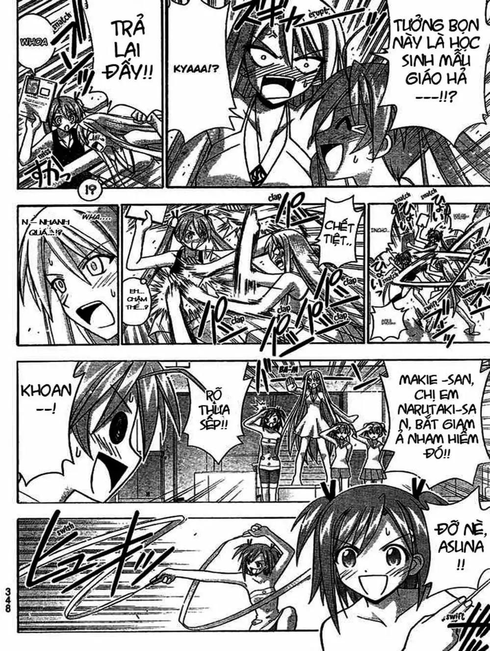 Truyện Tranh Pháp Sư Tí Hon Negima - Mahou Sensei Negima! trang 10